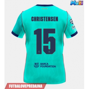 Lacne Muži Futbalové dres Barcelona Andreas Christensen #15 2026-27 Krátky Rukáv - Tretina